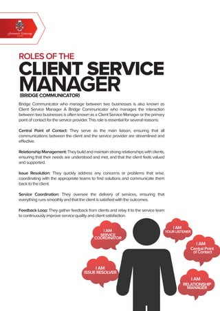 Client Service Management Insights 00001 | PDF