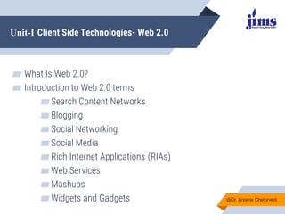 Client Side Technologies | PPT