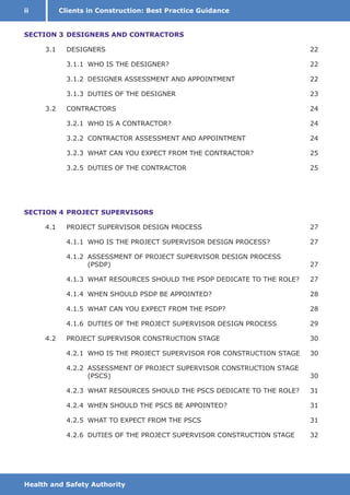 Hse Contractor Guide.pdf Clients in construction_best_practice_guidance (1) | PDF
