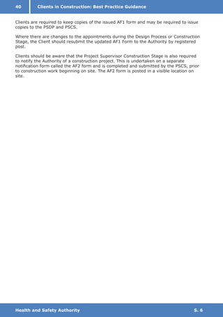 Af2 Form Example Clients in construction_best_practice_guidance (1) | PDF