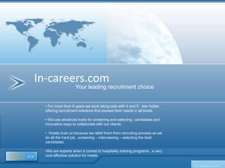 In-careers.com Your leading recruitment choice  ,[object Object]