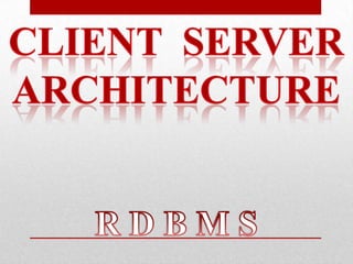 Clients server by Syed Arfat