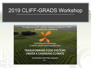 2019 CLIFF-GRADS Webinar Series - Direct measurement approaches to investigating mitigation options in livestock systems
