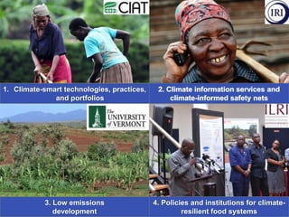 CLIFF-GRADS webinar series session 3: Mitigating climate change through reduced food loss and waste.