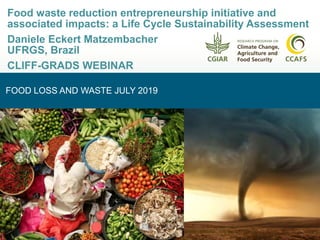 CLIFF-GRADS webinar series session 3 - Student research presentations