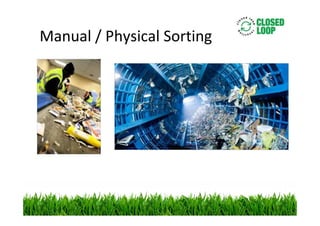 Manual / Physical Sorting

 
