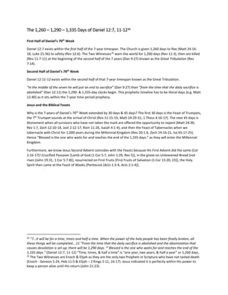 Decoding Daniel’s Messiah Prophecy | PDF