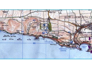 Cliffs and wave cut platforms