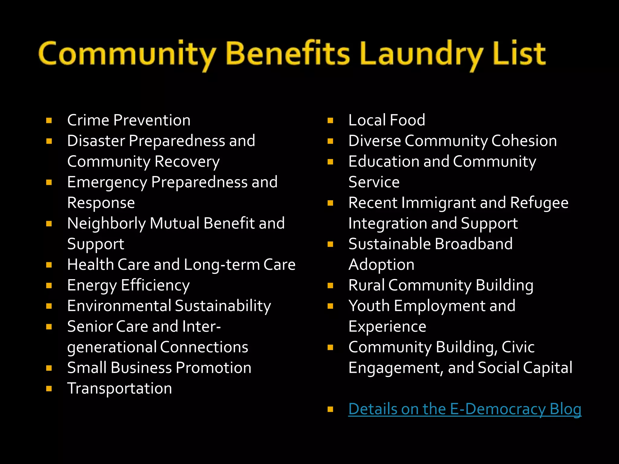  Base Goal: 10% of Households, Reaching ~30% 
or more in strongest areas of S. Minneapolis. 
 