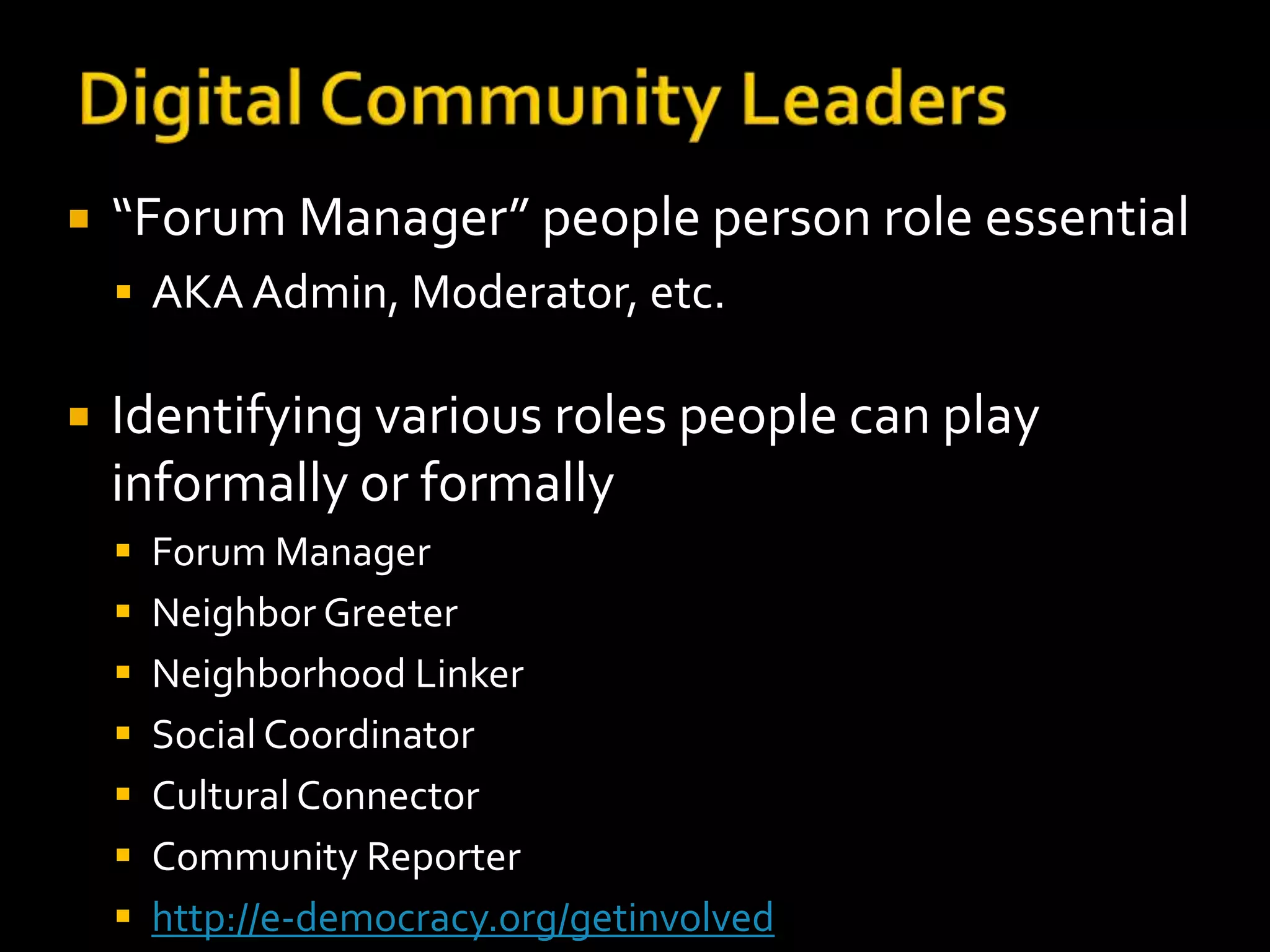  E-mail - Primary 
 Web, Mobile Web 
 Facebook 
 Twitter 
 