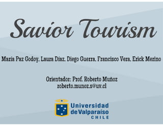 Savior Turism IHC 2015 - UV