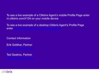  Property Details – include all the unique details to make   it sell   Next Open House – add up to 3