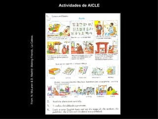 Actividades de AICLE From: N. McLaren & D. Madrid:  Making Friends ,. La Calesa. 