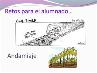 Retos para el alumnado…

Andamiaje

 