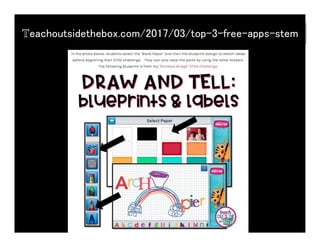 Teachoutsidethebox.com/2017/03/top-3-free-apps-stem!
 