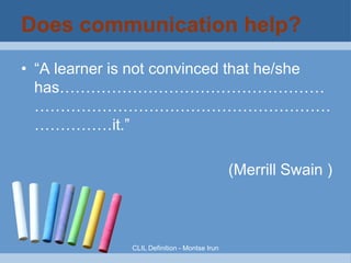 FURTHER READING

Let's CLIL!

 