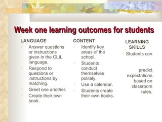 Clil Presentation | PPT
