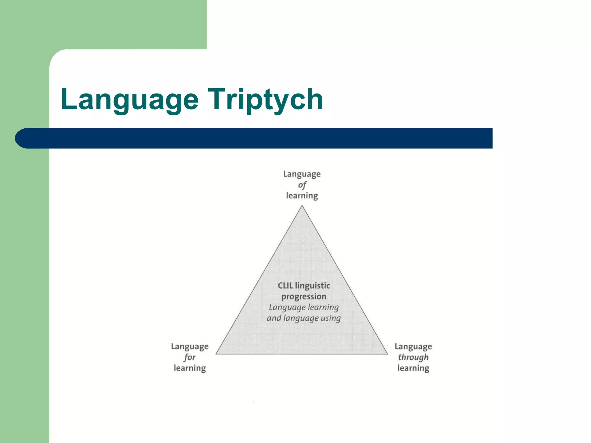 Language Triptych 