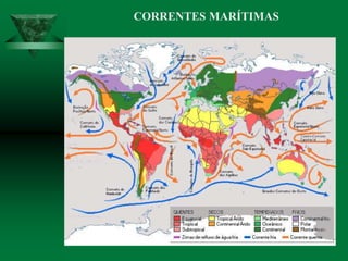CORRENTES MARÍTIMAS
 