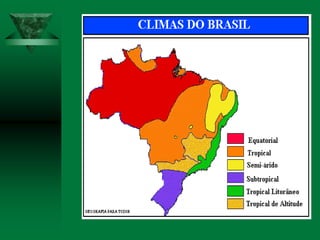 CLIMA : FATORES E ELEMENTOS