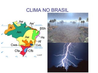 CLIMA NO BRASIL
 