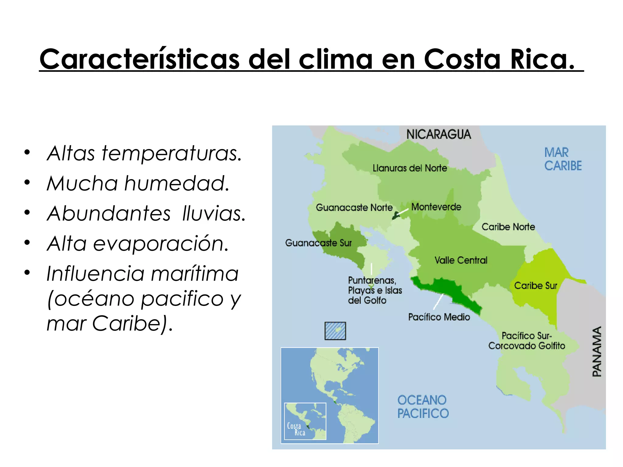 Clima de Costa Rica. | PPT