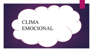 CLIMA
EMOCIONAL
 