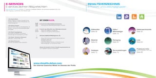 Kältemittel
Seite 06
Reinigung
Seite 54
Kälte-/
Wärmeträger
Seite 18
Lote
Seite 64
Kältemaschinenöle
Seite 30
Analysen
Seite 70
Material
Seite 40
Serviceleistungen
Seite 78
Praktische Infos
(Umrechnungstabellen, Index, AGB)
Seite 88
INHALTSVERZEICHNIS
8 Produkt- und Leistungsgruppen
E-SERVICES
E-services die Ihren Alltag erleichtern
www.climalife.dehon.com ist eine, in 7 Sprachen verfügbare Website, die permanent aktualisiert wird, und
Ihnen Zugang zu zahlreichen Informationen gibt.
• Die Rubrik Märkte:
direkter Zugang zu unseren Lösungen für die
Industrie, Gewerbe, privater Wohnbereich und
Facility Management.
• Die Rubrik Produkte:
Über 250 Artikel online und die Möglichkeit, die
Produkt- und auch die Sicherheitsdatenblätter
anzuzeigen,
• Die Rubrik Gesetzgebung:
Hier werden pro Bereich und Land die
Entwicklungen der Gesetzgebung verfolgt,
• Die Rubrik ‘Technische Referenzen’
Fallstudien, Umrechnungen, etc.
• Ein Modul E-Services
das Ihnen das tägliche Leben vereinfacht.
MIT EINEM KLICK,
Ansicht Ihres Kältemittelflaschenbestands:
- Verwaltung der Kältemittelverpackungen in Echtzeit.
Ansicht des Kältemittel- bzw. Kälteträgerverbrauchs
- Export der Angaben in Excelformat
- Hilfreich für Ihre jährliche Pflichtmeldung
Und auch praktische Werkzeuge wie z. B.:
- Blaues Heft, thermodynamische Eigenschaften der
gängigsten Kältemittel,
- Enthalpie Diagramme,
- Kälte-Wärmeträger Software zur Berechnung der
Mischverhältnisse, von technischen Daten,…
Nehmen Sie Kontakt mit Ihrem Climalife Ansprechpartner auf,
um Ihr eigenes E-services zu abonnieren.
www.climalife.dehon.com:
Ein Internet basiertes Mittel im Dienste der Profis
 
