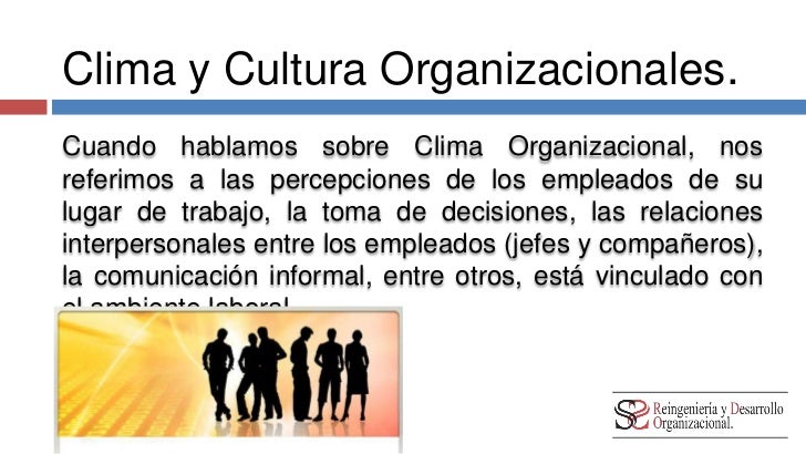 Clima organizacional