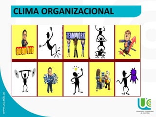 CLIMA ORGANIZACIONAL
 