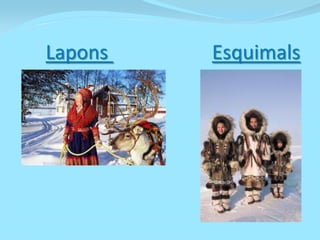Lapons   Esquimals
 