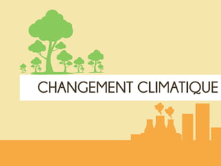 CHANGEMENT CLIMATIQUE
 