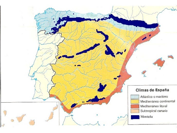 Climas y vegetación en España I. Clima Atlántico Climas y vegetación en España I. Clima Atlántico