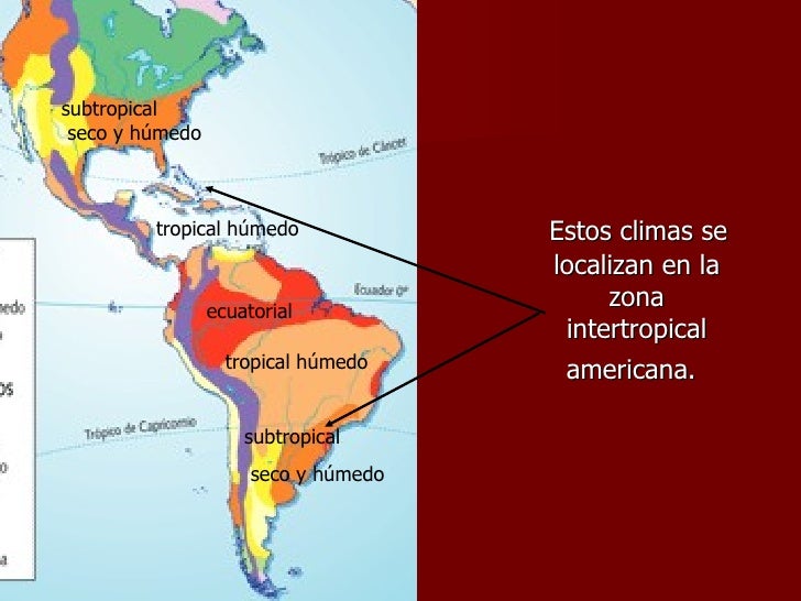 Climas De América