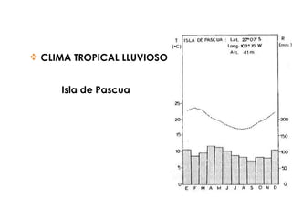 Isla de Pascua <ul><li>CLIMA TROPICAL LLUVIOSO </li></ul>