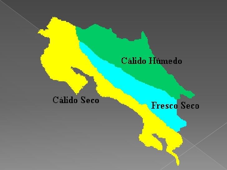Climas de costa rica