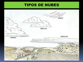 TIPOS DE NUBES
 