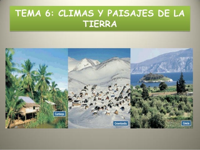 climas