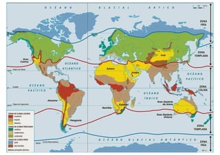 Climas y paisajes de la tierra | PDF