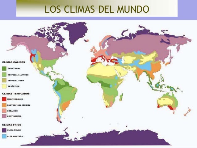 Los Diferentes Tipos De Clima En El Mundo Esta Diferencia