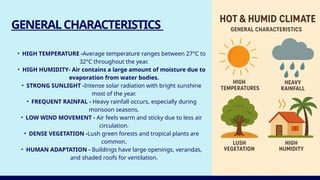 Comprehensive Study on Hot and Humid Climatology and Architectural ...