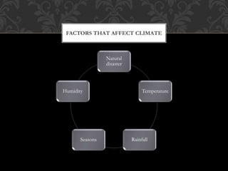 An Ideal Climate | PPTX