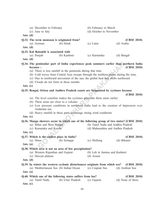 chapter climate~~ CLASS 9 | PDF