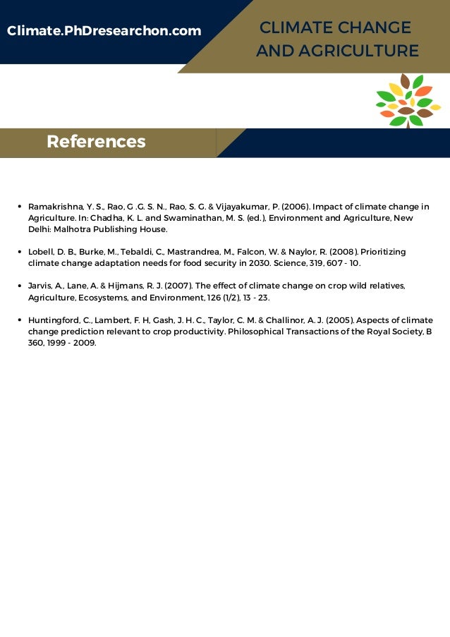 phd research proposal on climate change