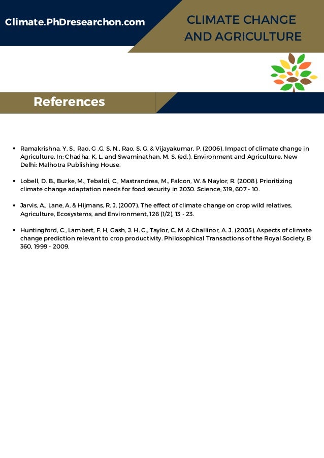 phd research proposal climate change