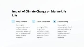 Climate change and its impact on the fourteenth item of the sustainable ...