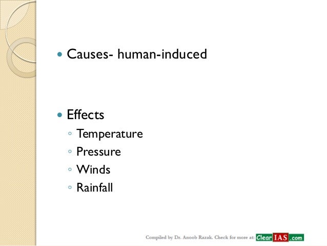 Induced Vs Natural Variability Induced Vs Natural Variability