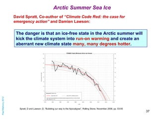 Arctic Summer Sea Ice
                   David Spratt, Co-author of “Climate Code Red: the case for
                   eme...