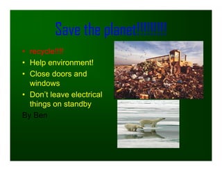 Climate Change Posters