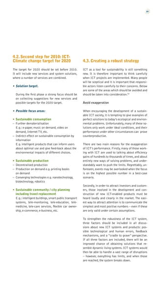 Climate Change Road Map